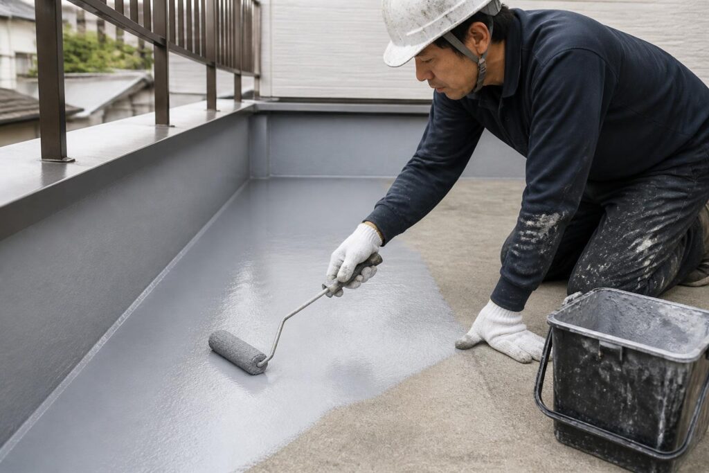 防水工事のイメージ