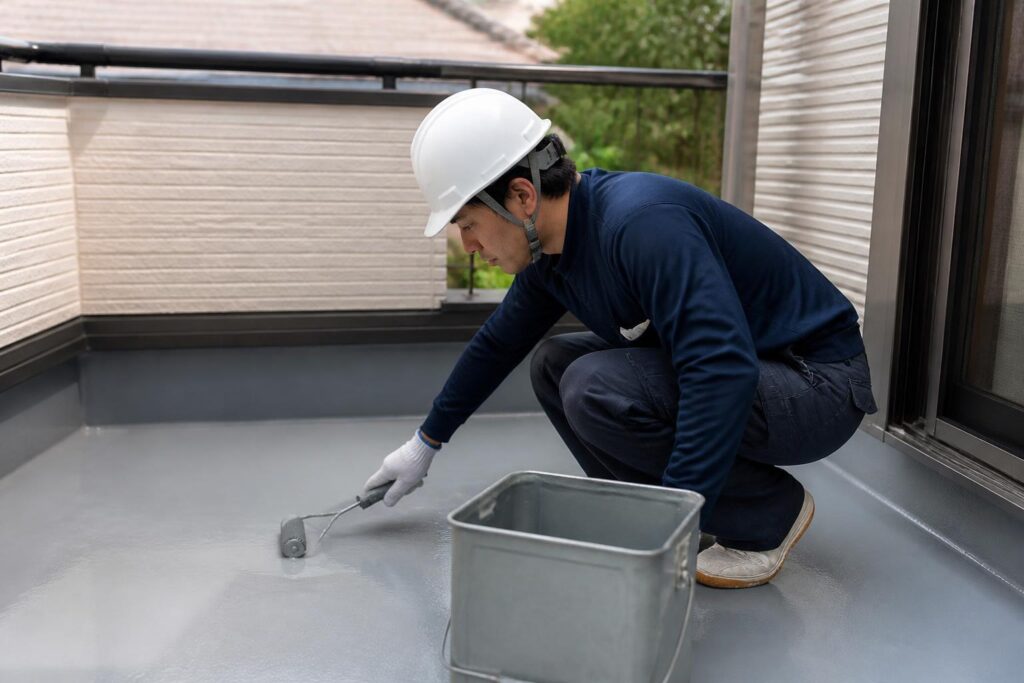 防水工事のイメージ