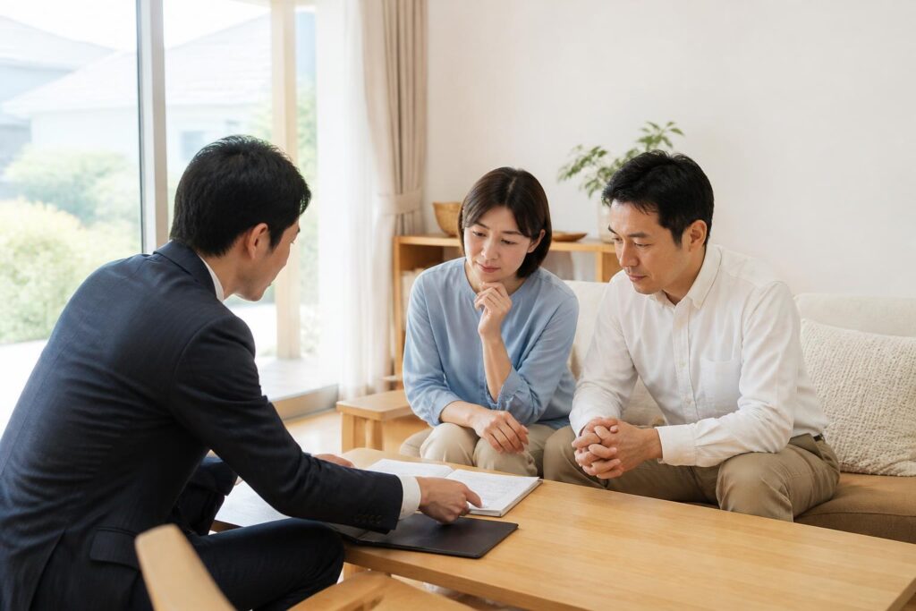 不動産売却|媒介契約の種類を選ぶ前に確認する販売方針と報告方法のイメージ