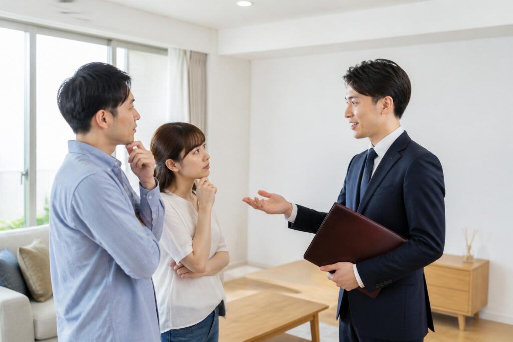 不動産一括査定｜一括査定で比較する不動産会社の販売力・対応エリアのイメージ