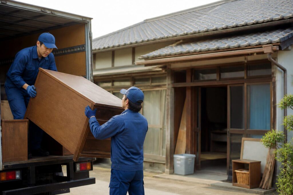 相続不動産|相続した空き家の残置物をどうする?売却前の整理のイメージ