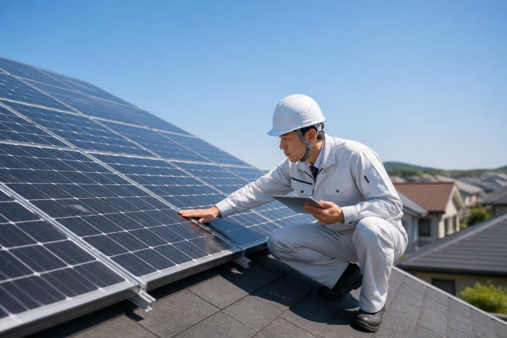 太陽光発電のイメージ