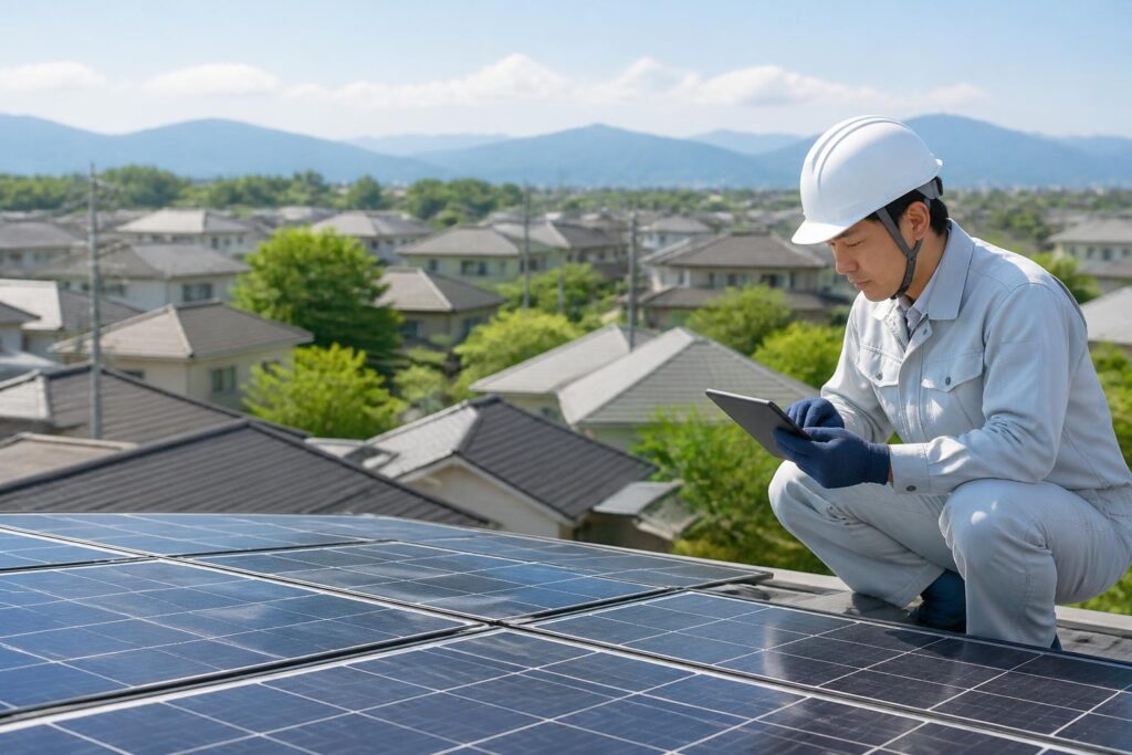 太陽光発電のイメージ