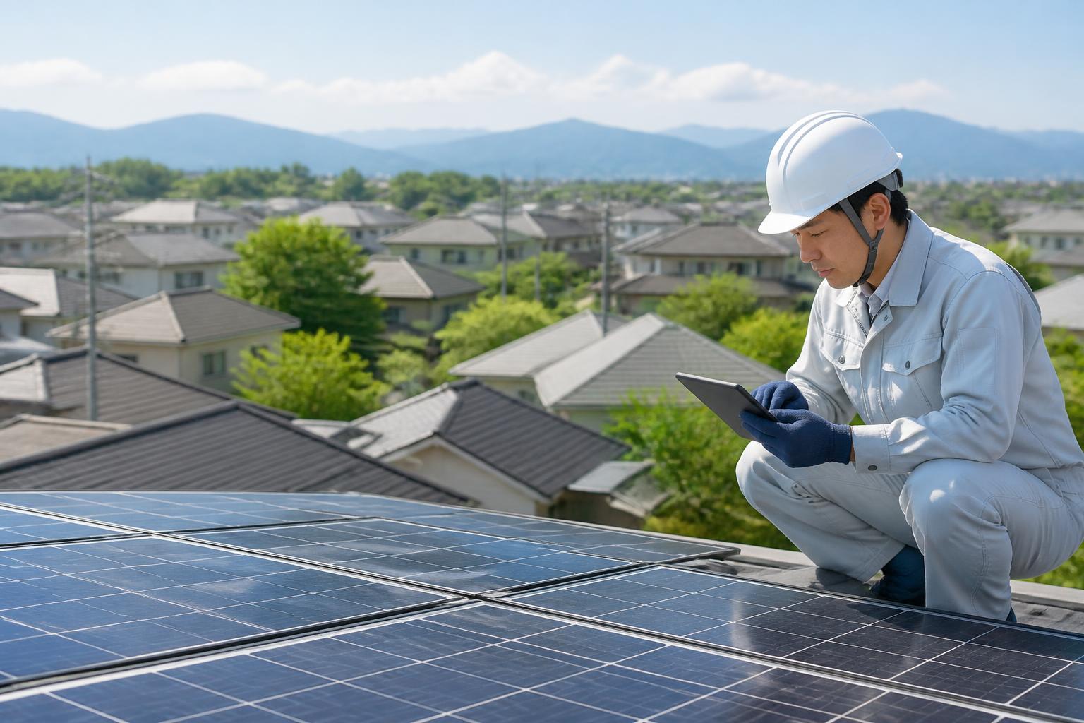 太陽光発電のイメージ