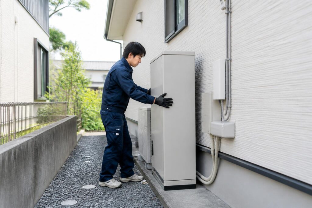 家庭用蓄電池のイメージ