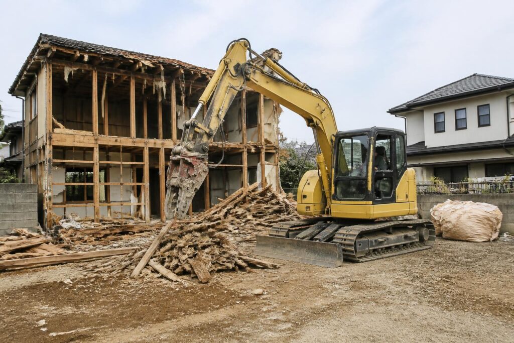 解体工事|解体工事の見積書で見る本体・付帯・残置物・整地のイメージ