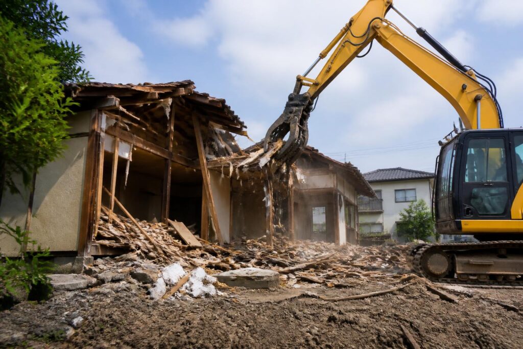 解体工事|解体工事の見積書で見る本体・付帯・残置物・整地のイメージ