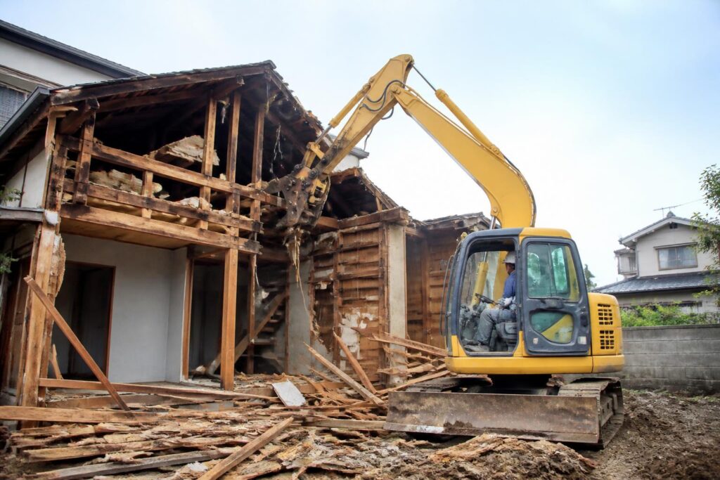 解体工事|残置物がある建物の解体前に整理することのイメージ