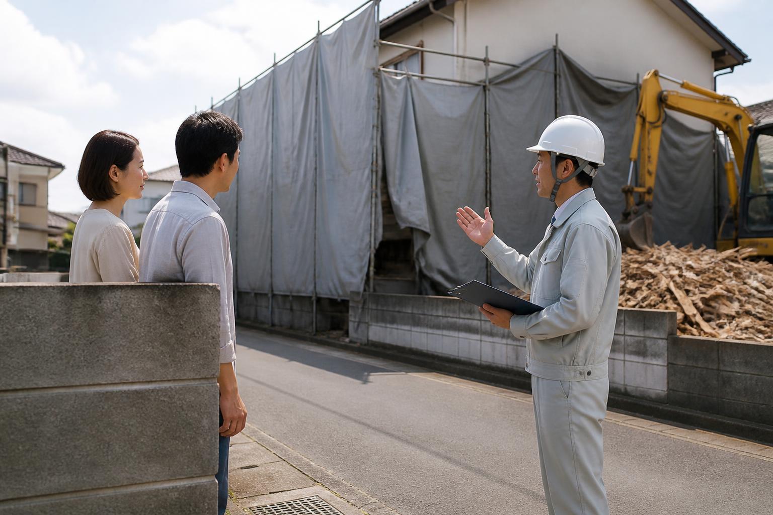 解体工事のイメージ
