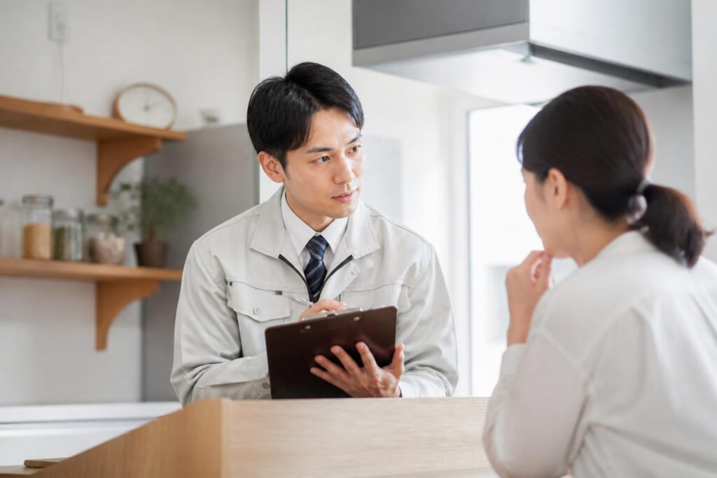 給湯器修理・交換｜給湯器のエラーコードが出たときの相談前チェックのイメージ