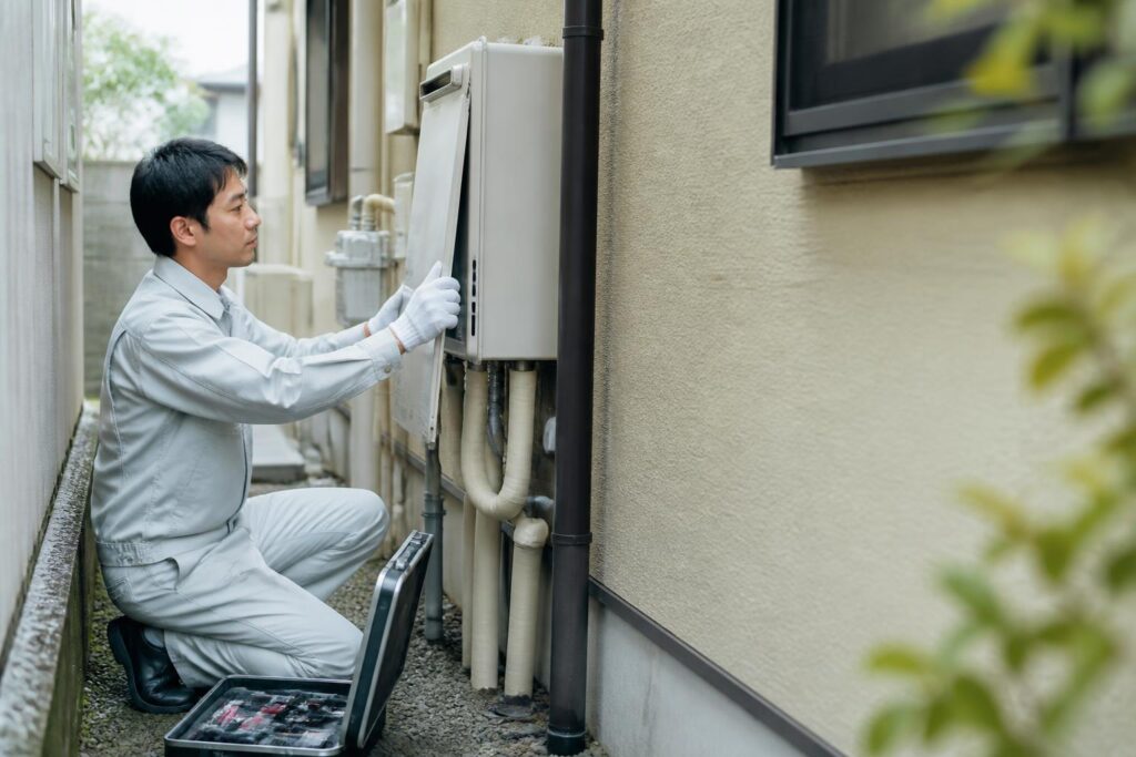 給湯器修理・交換のイメージ
