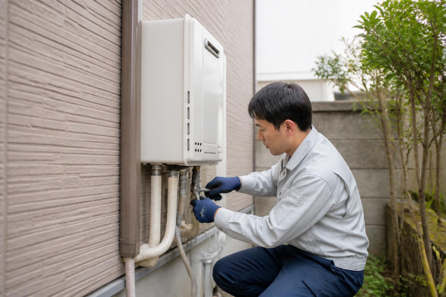 給湯器修理・交換のイメージ