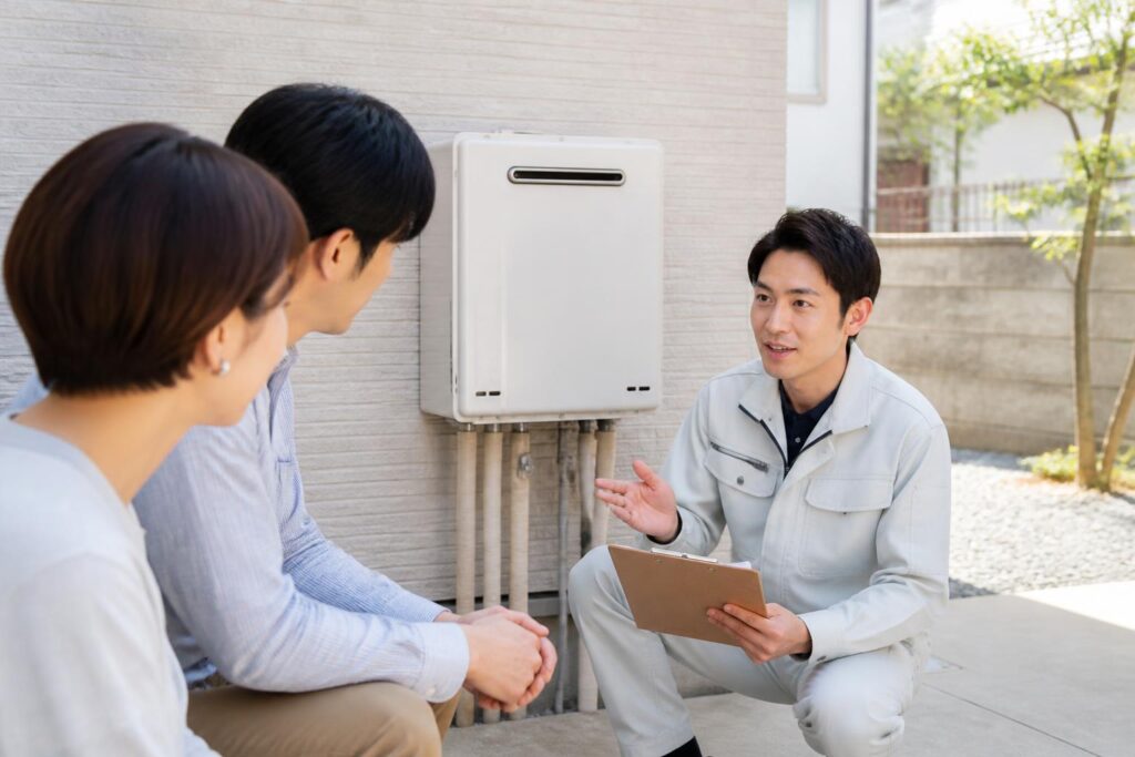 給湯器修理・交換|給湯器のメーカー保証と工事保証を確認する方法のイメージ