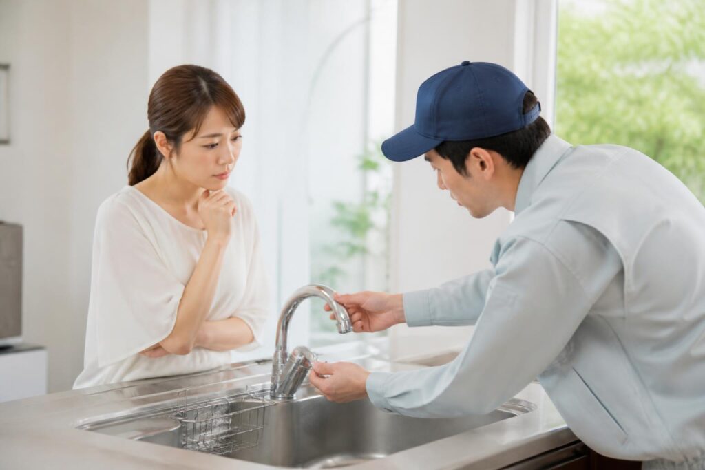 水道修理｜水道修理業者の選び方｜到着時間・見積もり・保証を比較のイメージ