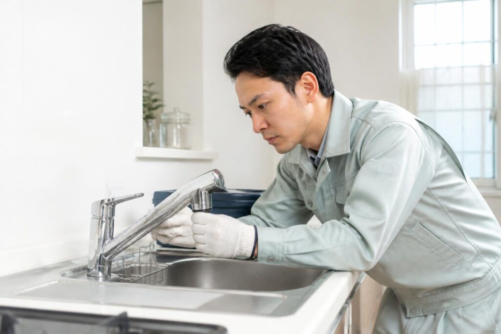 水道修理|蛇口の水漏れで部品交換と本体交換を比べるポイントのイメージ