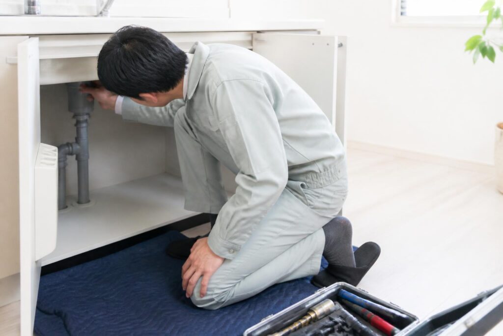 水道修理|水漏れで止水してから業者を呼ぶまでの確認事項のイメージ