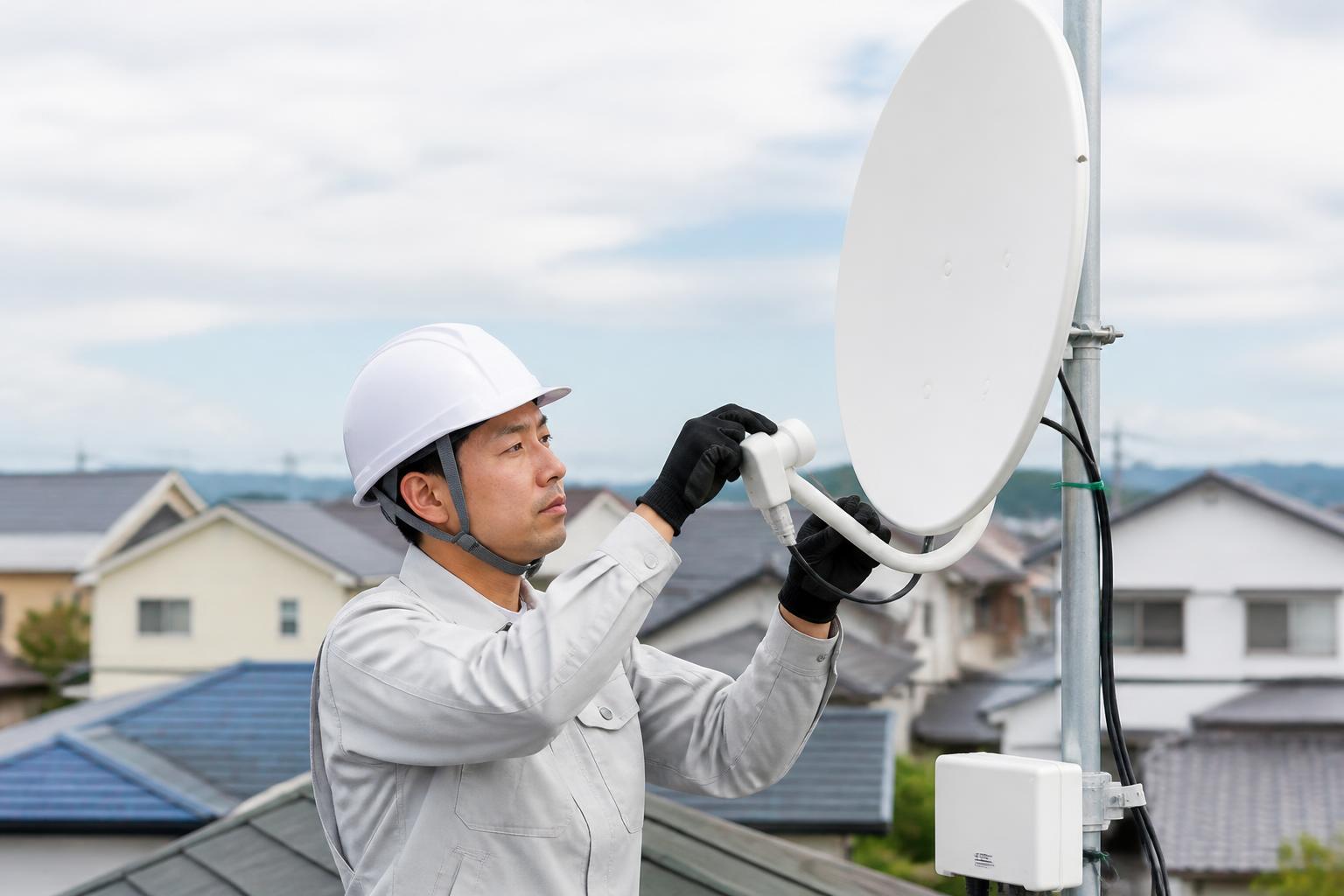 アンテナ工事のイメージ