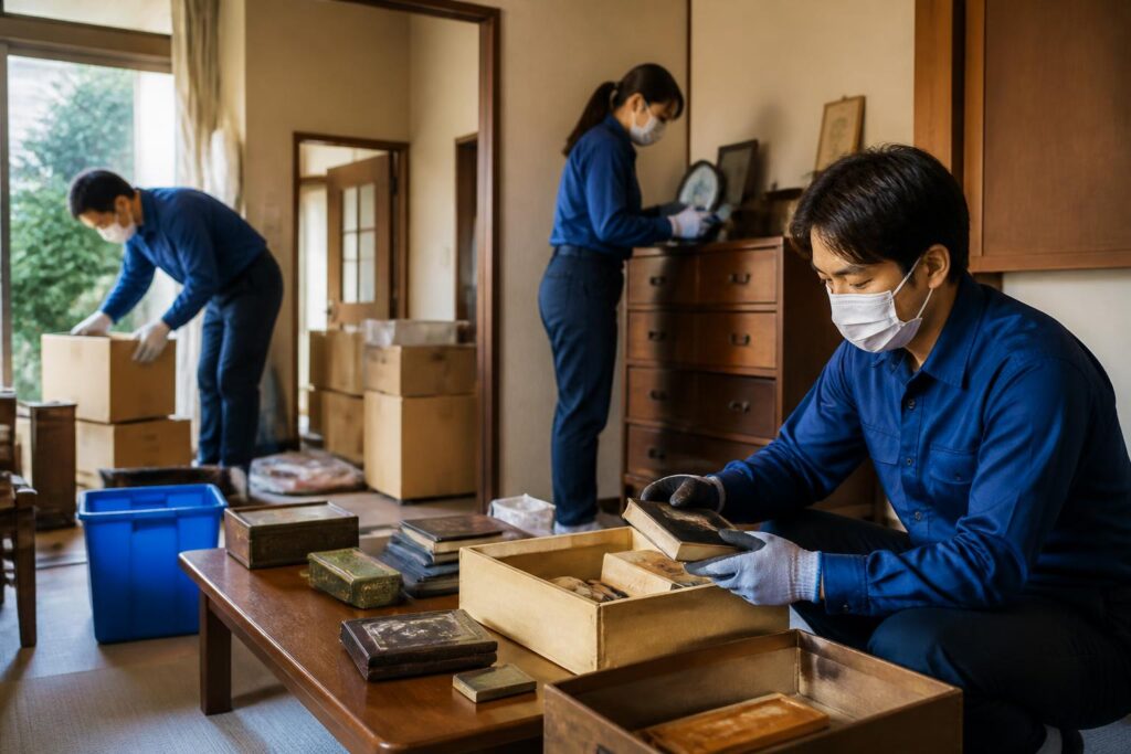 遺品整理のイメージ
