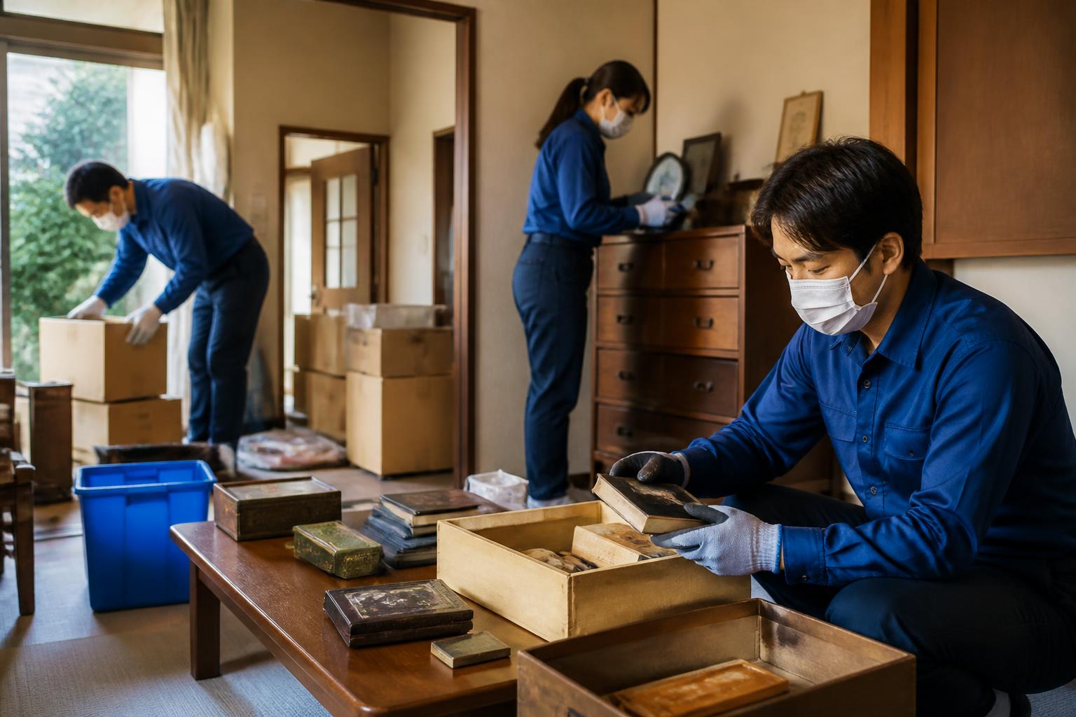 遺品整理のイメージ