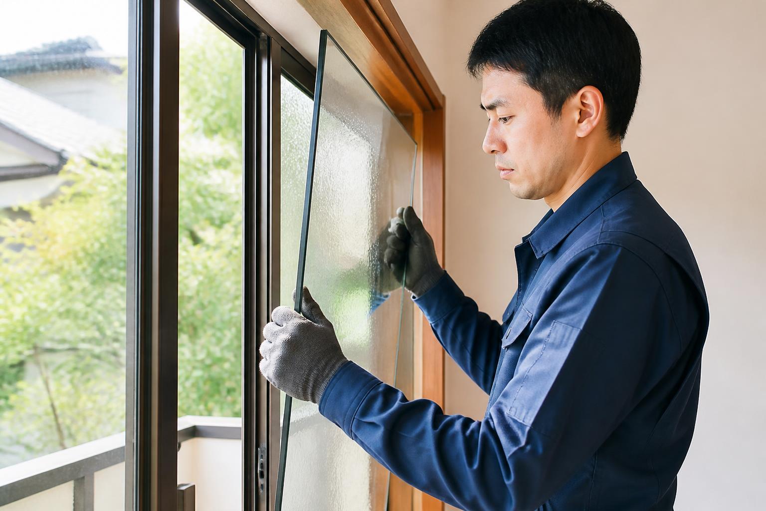 ガラス修理のイメージ