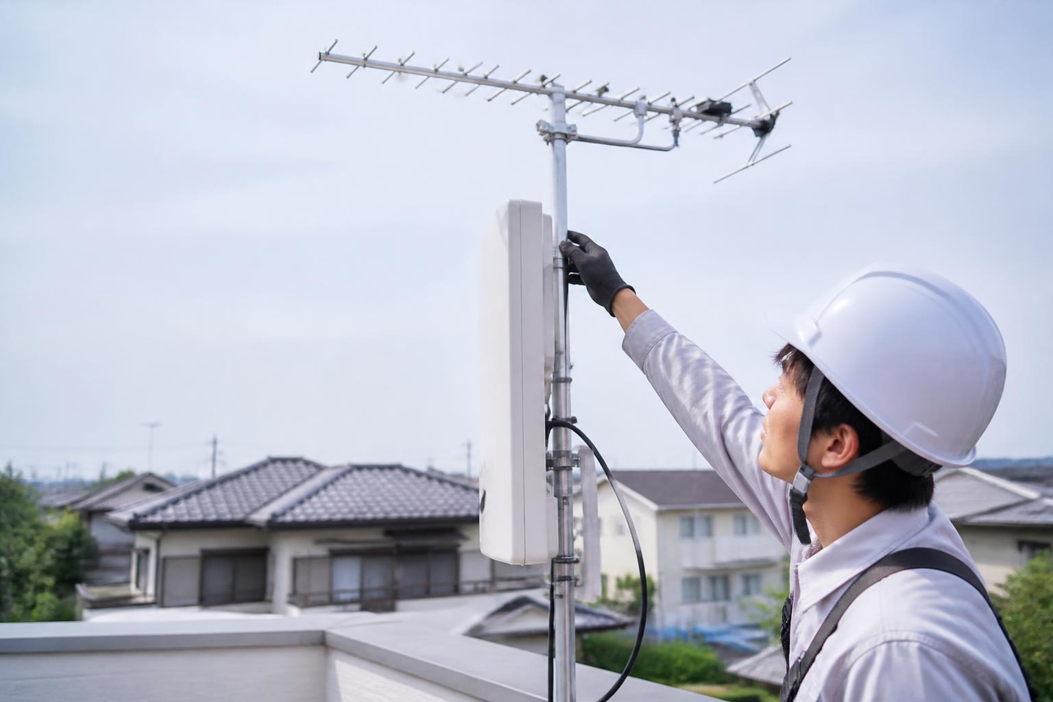 アンテナ工事のイメージ