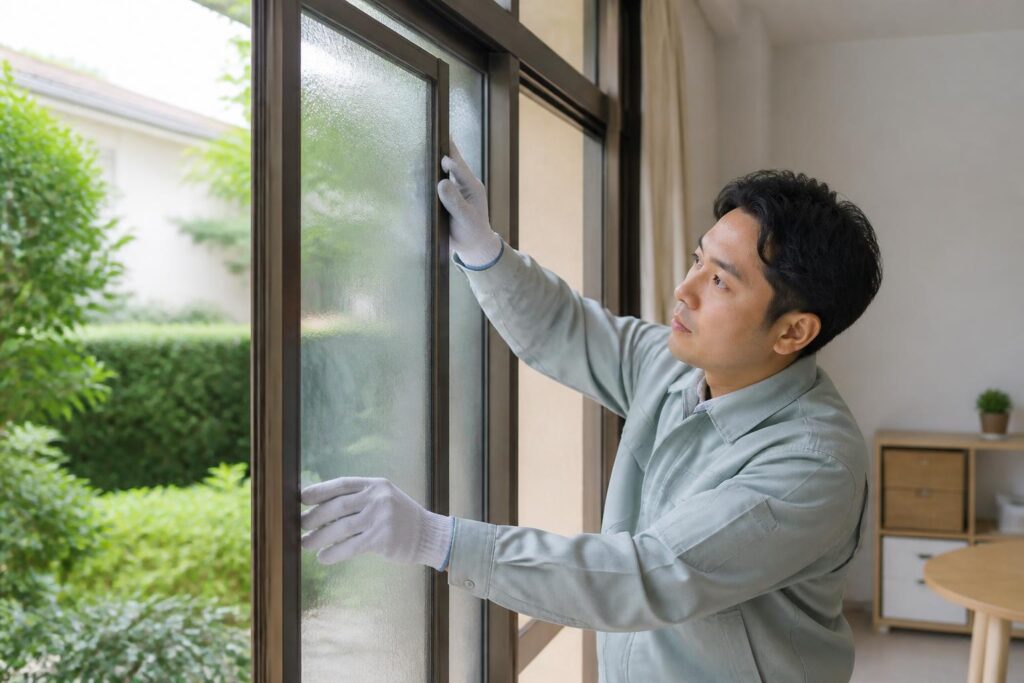 ガラス修理業者の比較で会社概要以外に確かめたいことのイメージ