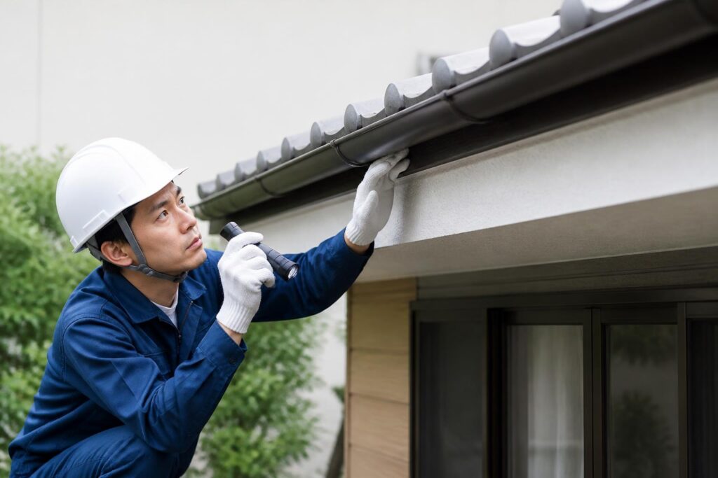 雨漏り修理業者の比較で会社概要以外に確かめたいことのイメージ