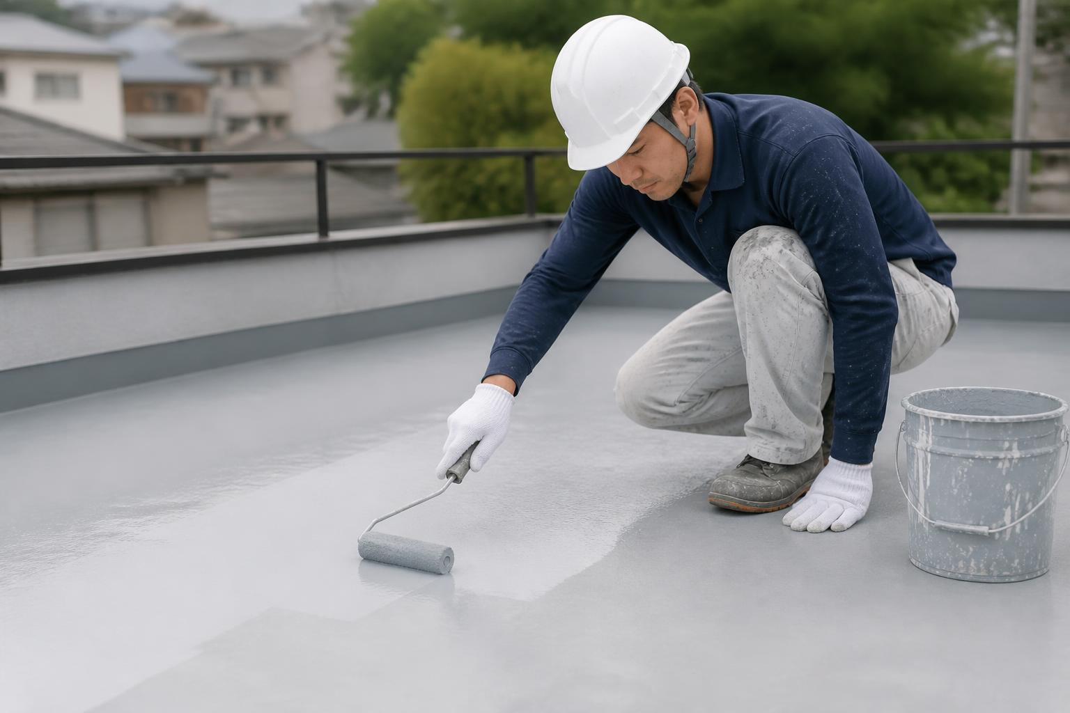 防水工事のイメージ