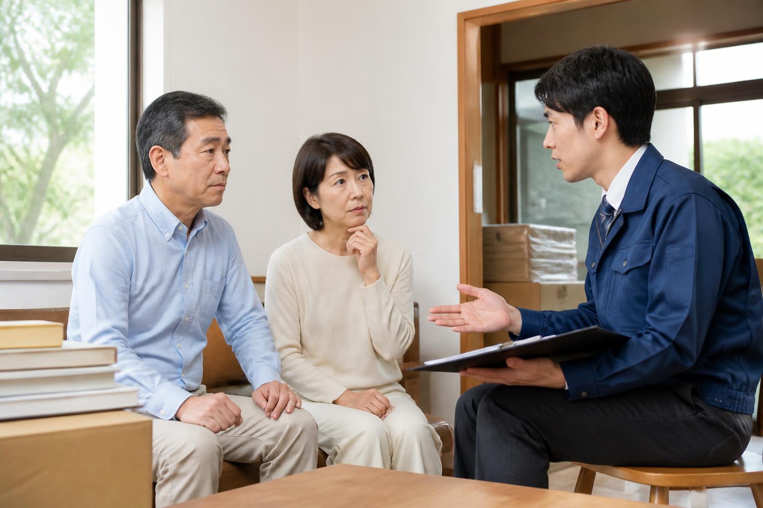遺品整理のイメージ