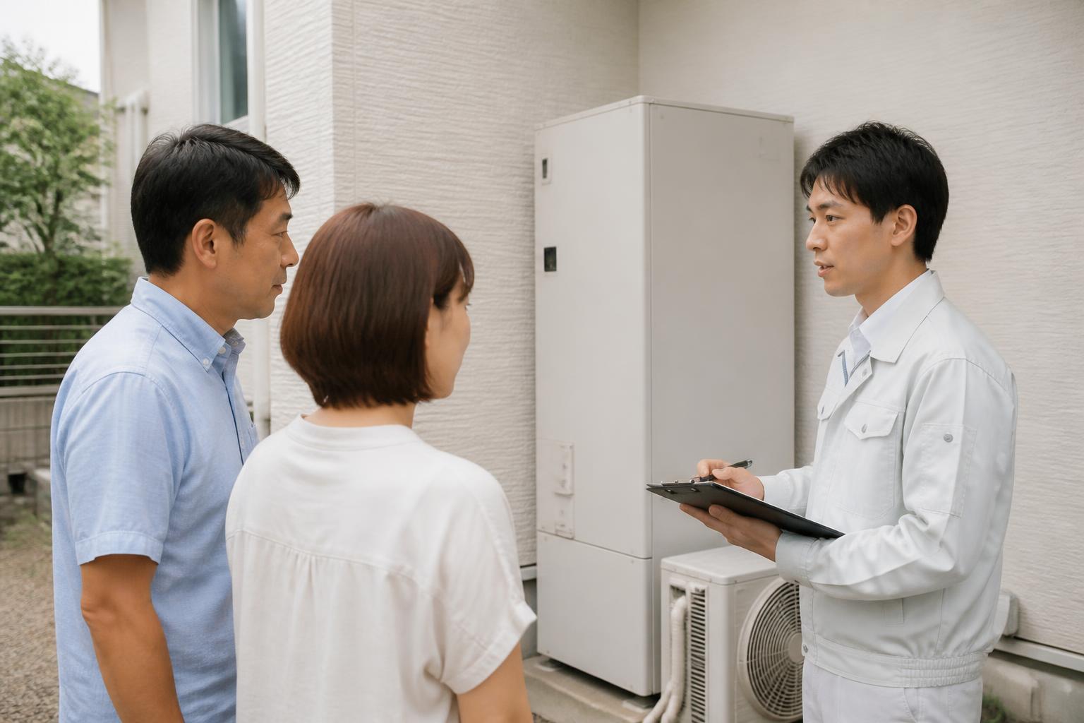 エコキュート修理・交換のイメージ