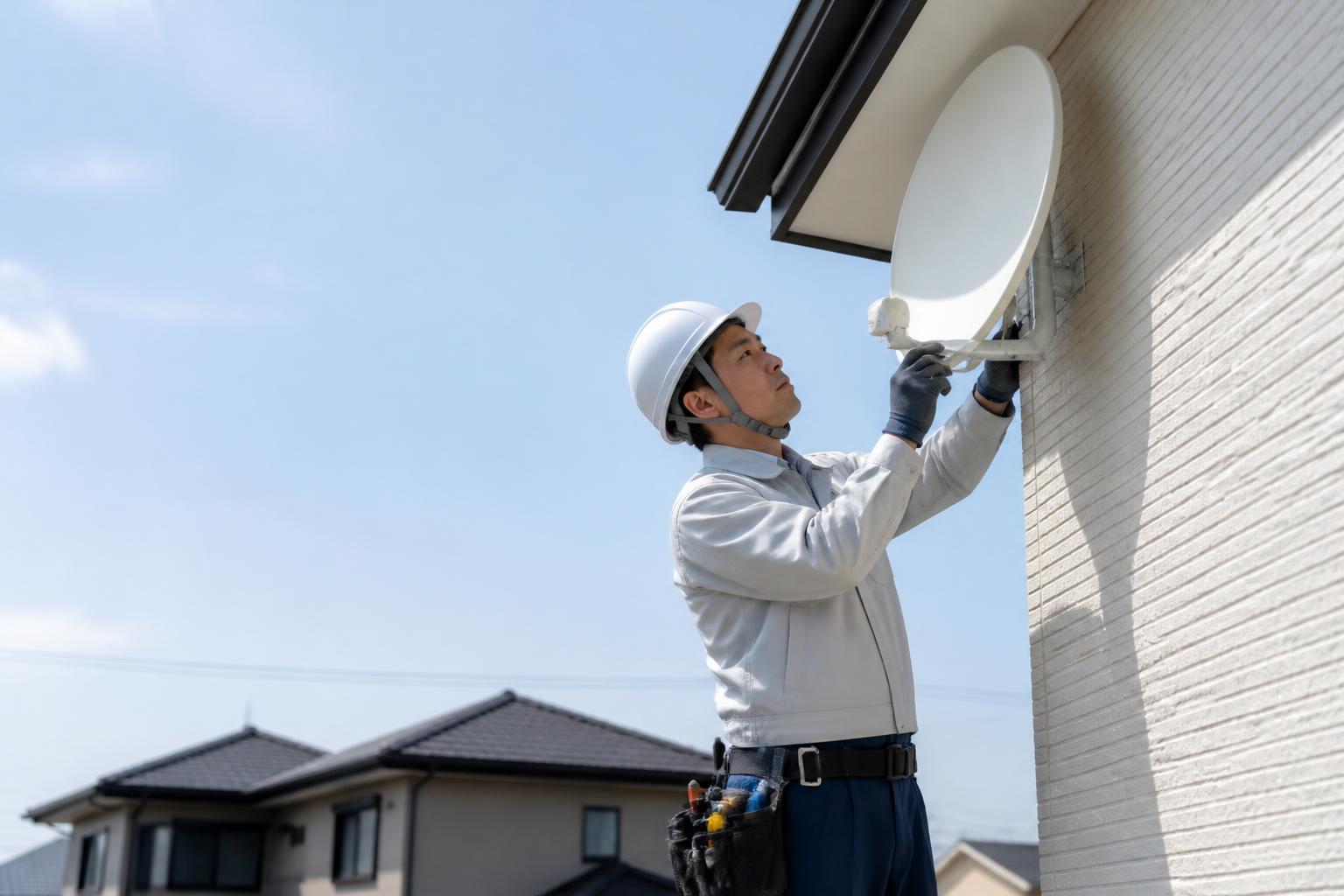 アンテナ工事のイメージ