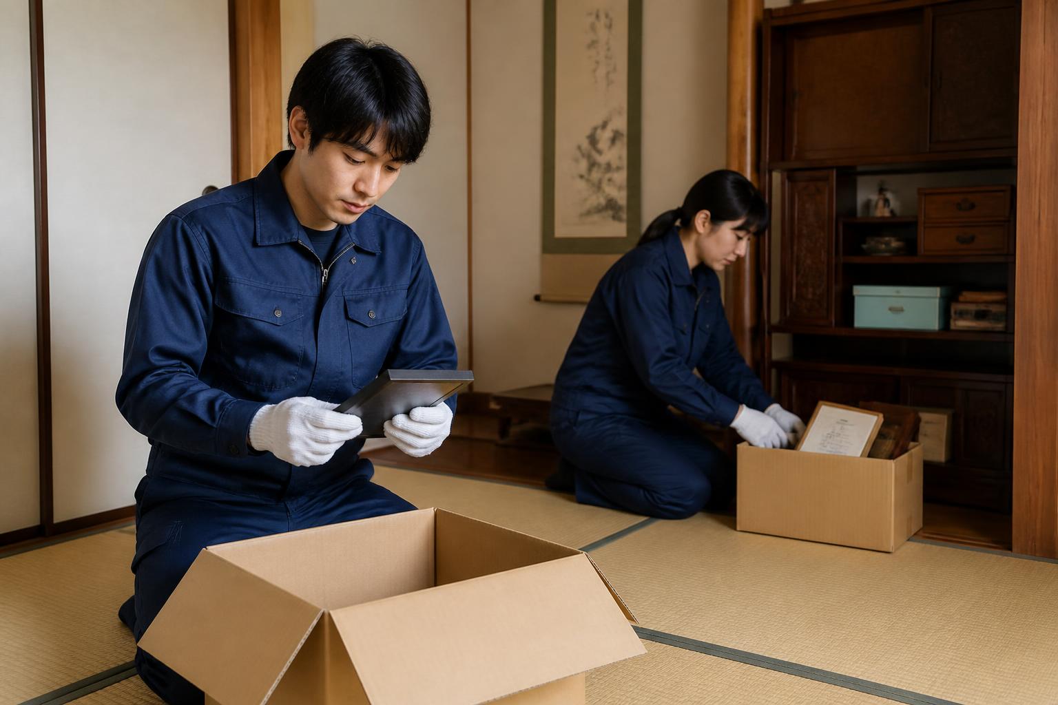 遺品整理のイメージ