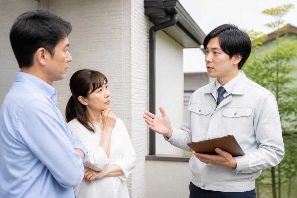 雨漏り修理のイメージ