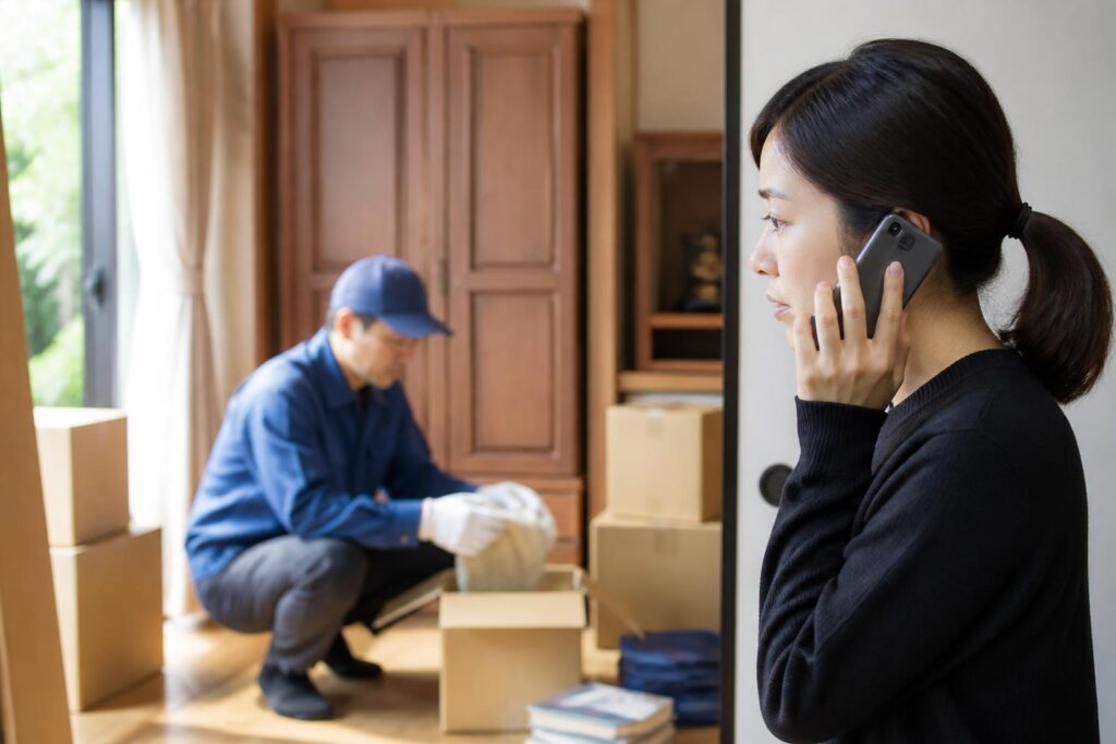 遺品整理のイメージ
