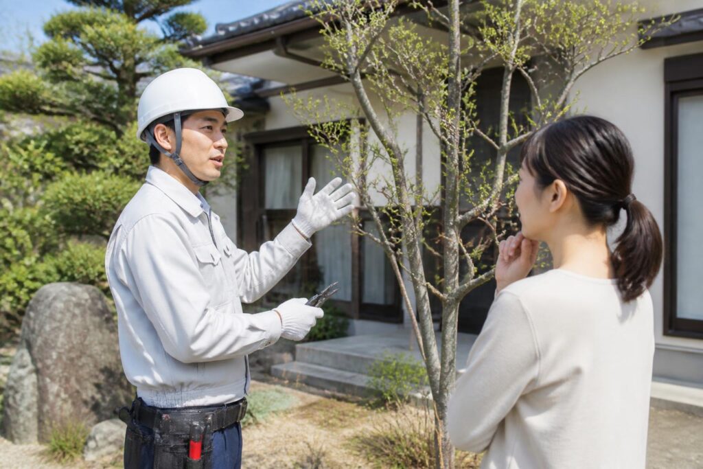 庭木剪定・伐採のイメージ