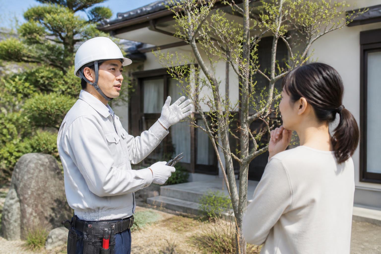 庭木剪定・伐採のイメージ