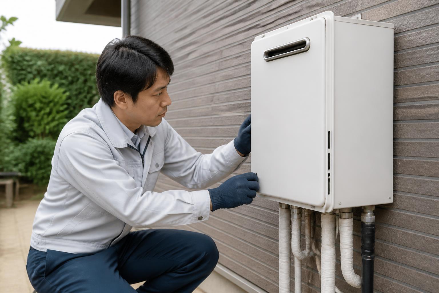 給湯器修理・交換のイメージ