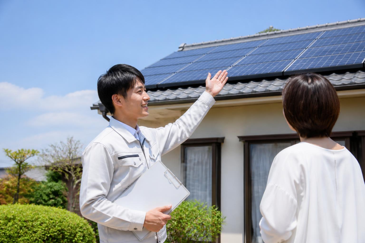 太陽光発電のイメージ