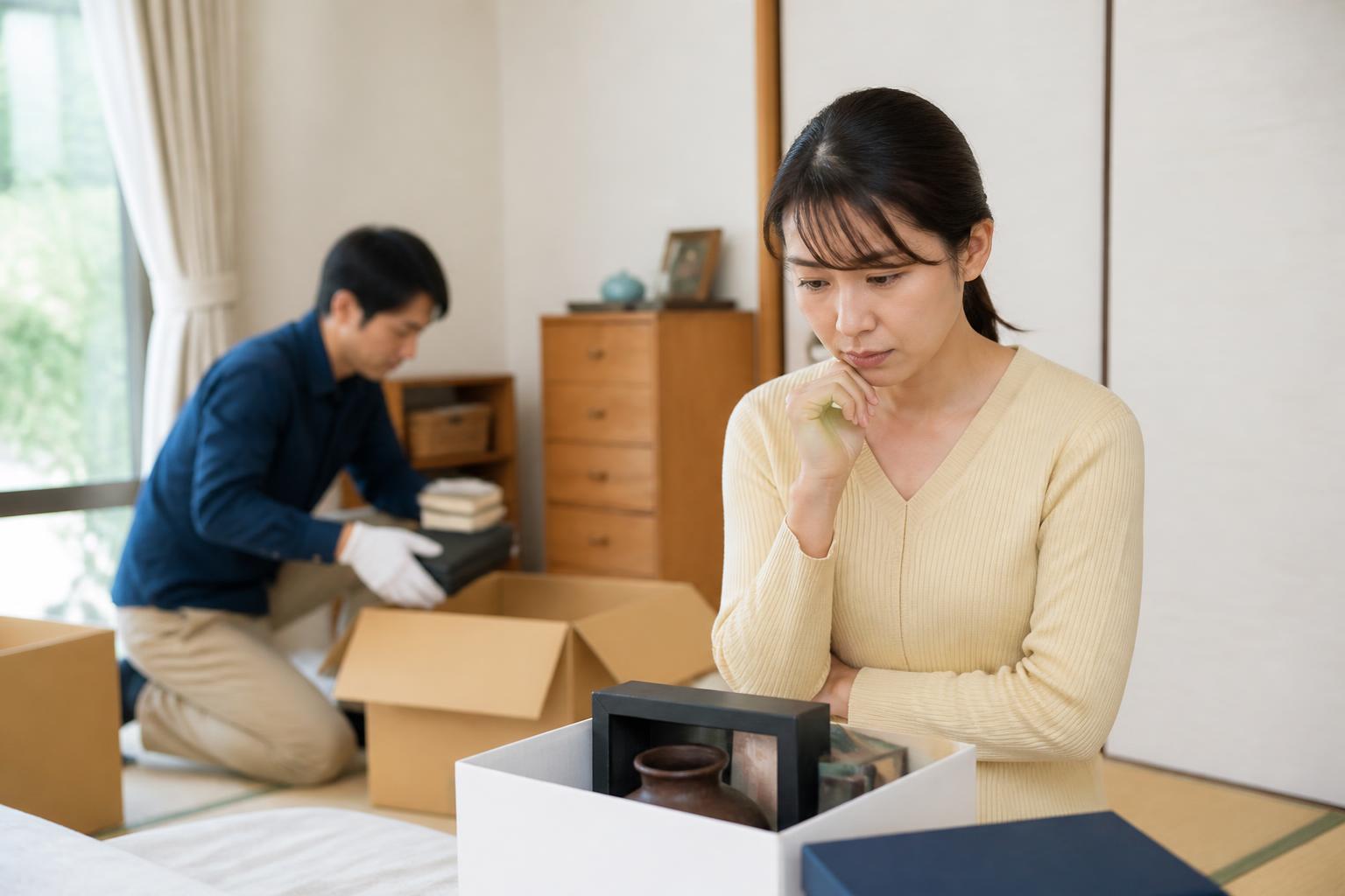 遺品整理のイメージ