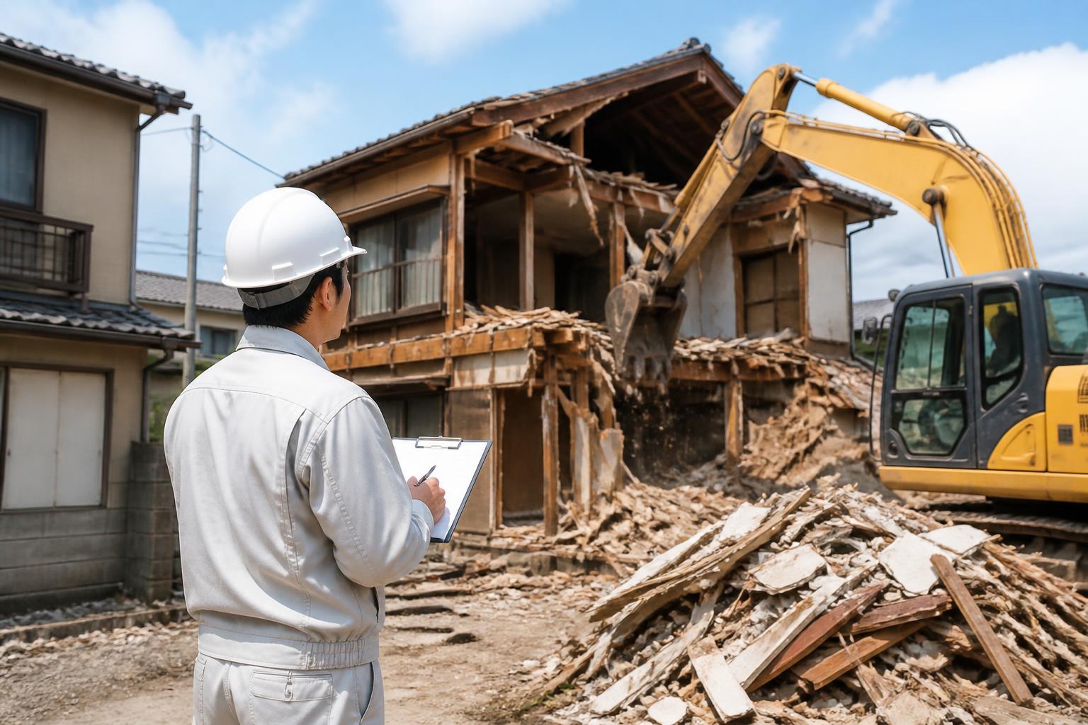 解体工事のイメージ