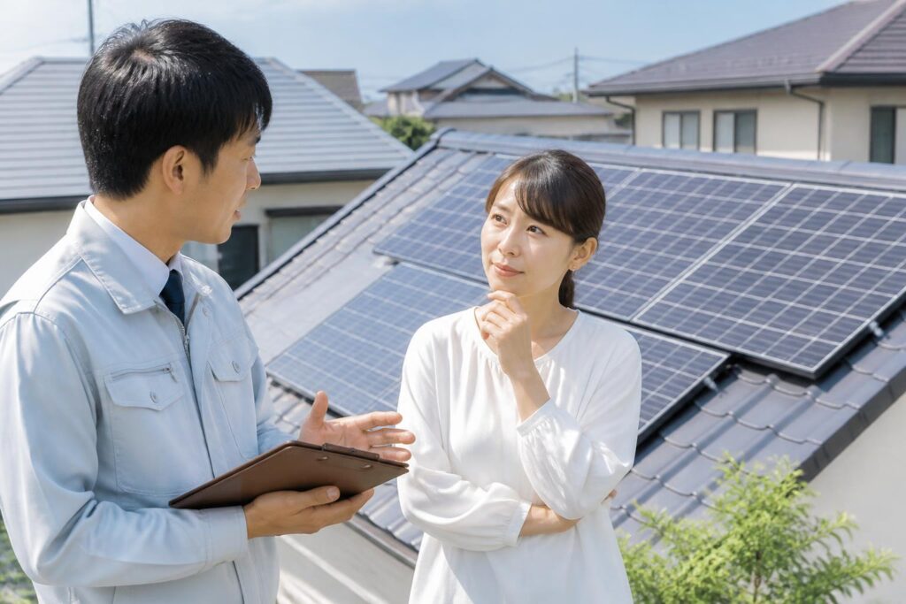 太陽光発電のイメージ