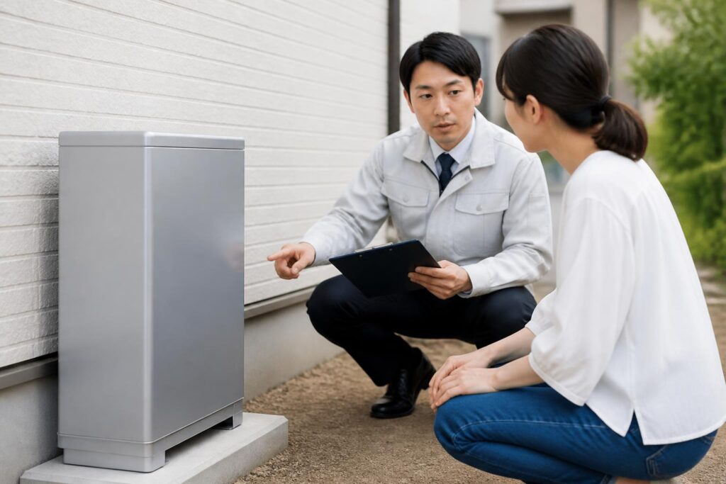 家庭用蓄電池のイメージ