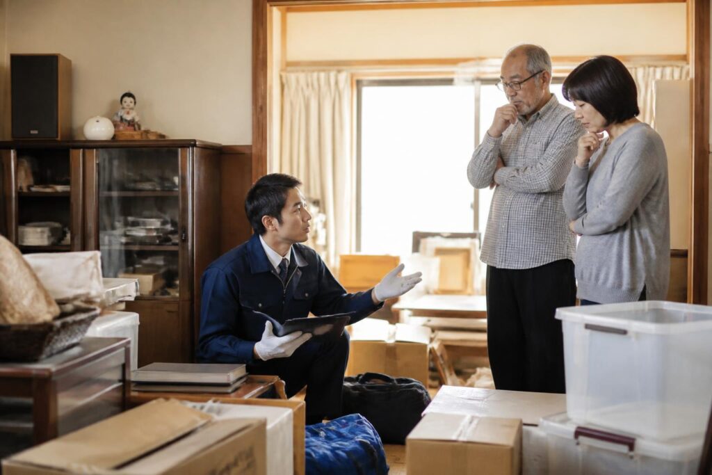 遺品整理のイメージ