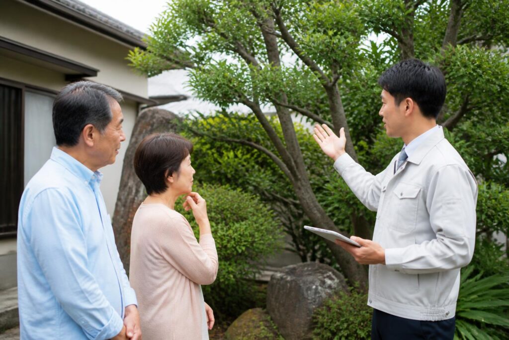 庭木剪定・伐採のイメージ